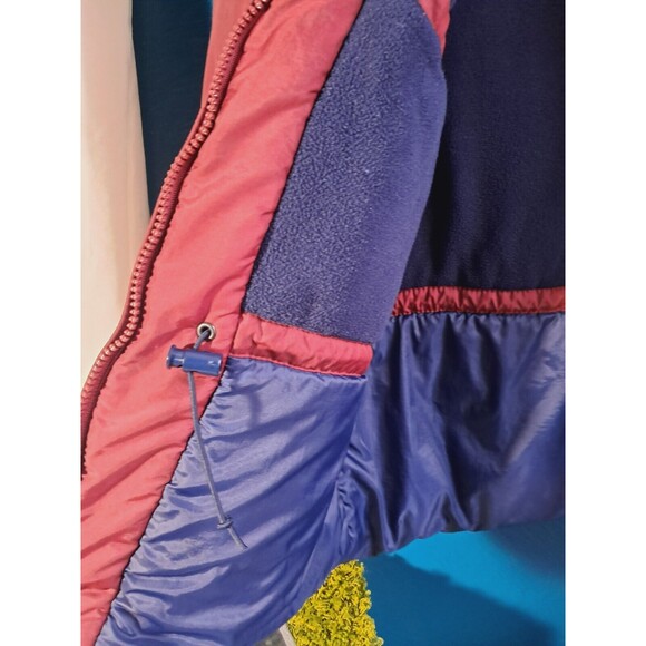 Men's Large Maroon Insulated Coat Parka Habands Polar Man Arctic - Picture 7 of 11